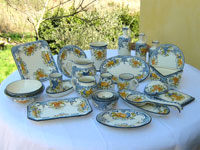 Business gift samples: pottery decorated with Burgundy (BUR001)