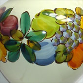 Fruit Salad on White