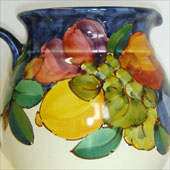 Fruit Salad on Blue