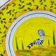 Animali prezzemolo su giallo, Animali prezzemolo su giallo,