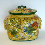 Decor: FRS001 Fruit on Mustard
