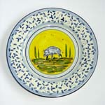Decor: ANM002 Animals w.Parsley White