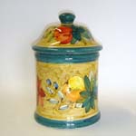 Decor: FRS001 Fruit on Mustard