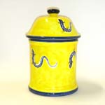 Decor: LZY001 Lizards on Yellow