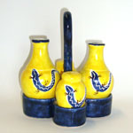 Decor: LZY001 Lizards on Yellow