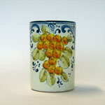 Mug without handle (PM11) - Burgundy (BUR001)