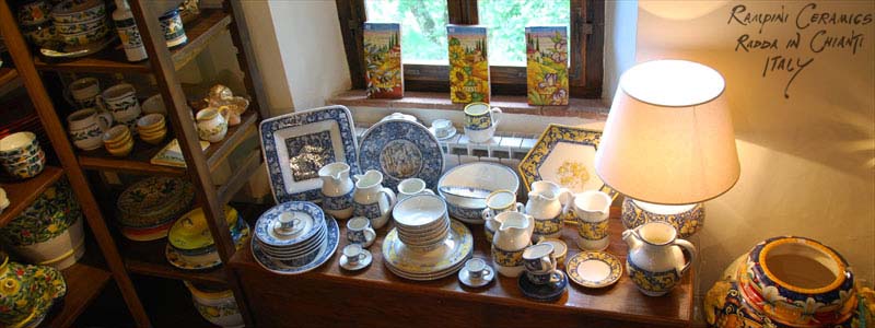 Chianti Showroom Rampini Ceramics