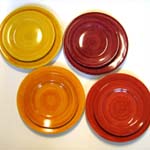 Yellow to red