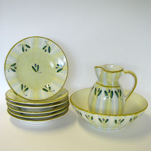 Pasta set "Silky Olives"