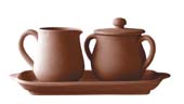 Sugar and creamer set