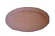 Oval platter Rinascimento 'Peacock' big