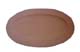 Oval platter Rinascimento 'Peacock' small